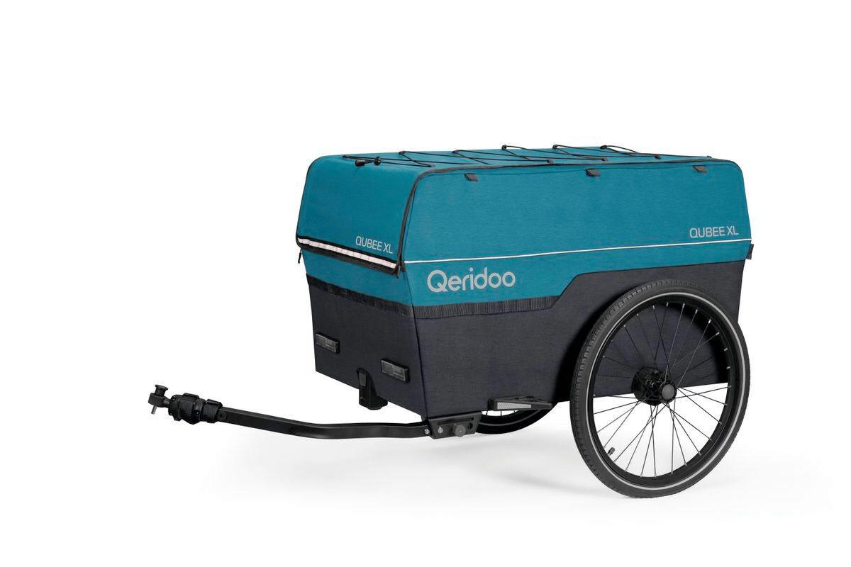 FAHRRADANHÄNGER   Qubee XL  - Petrol, Basics, Kunststoff/Metall (133/71/75cm)