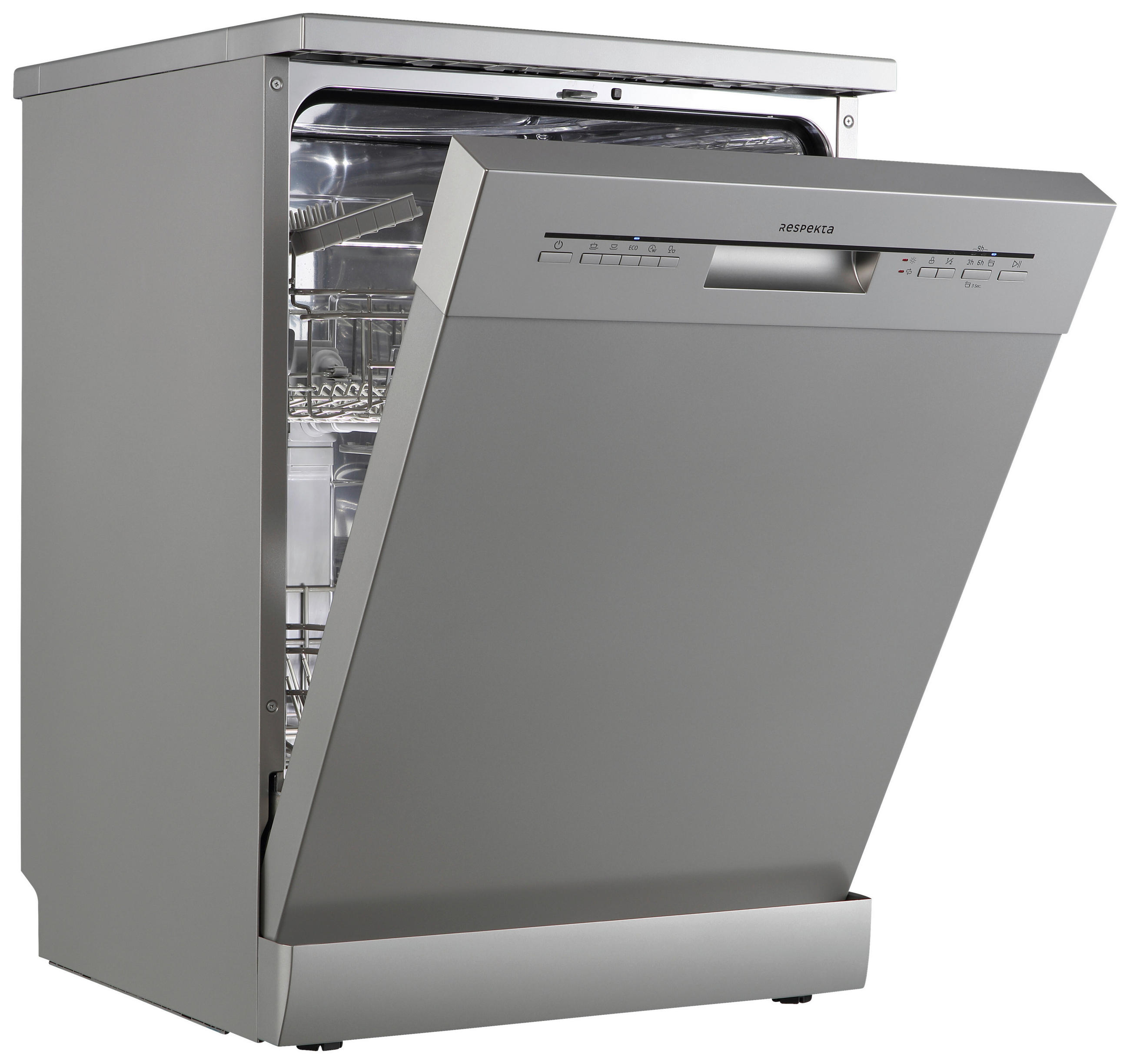 GESCHIRRSPÜLER GSPS60SI-12  - Silberfarben, Basics, Kunststoff/Metall (59,8/84,5/60cm) - Respekta