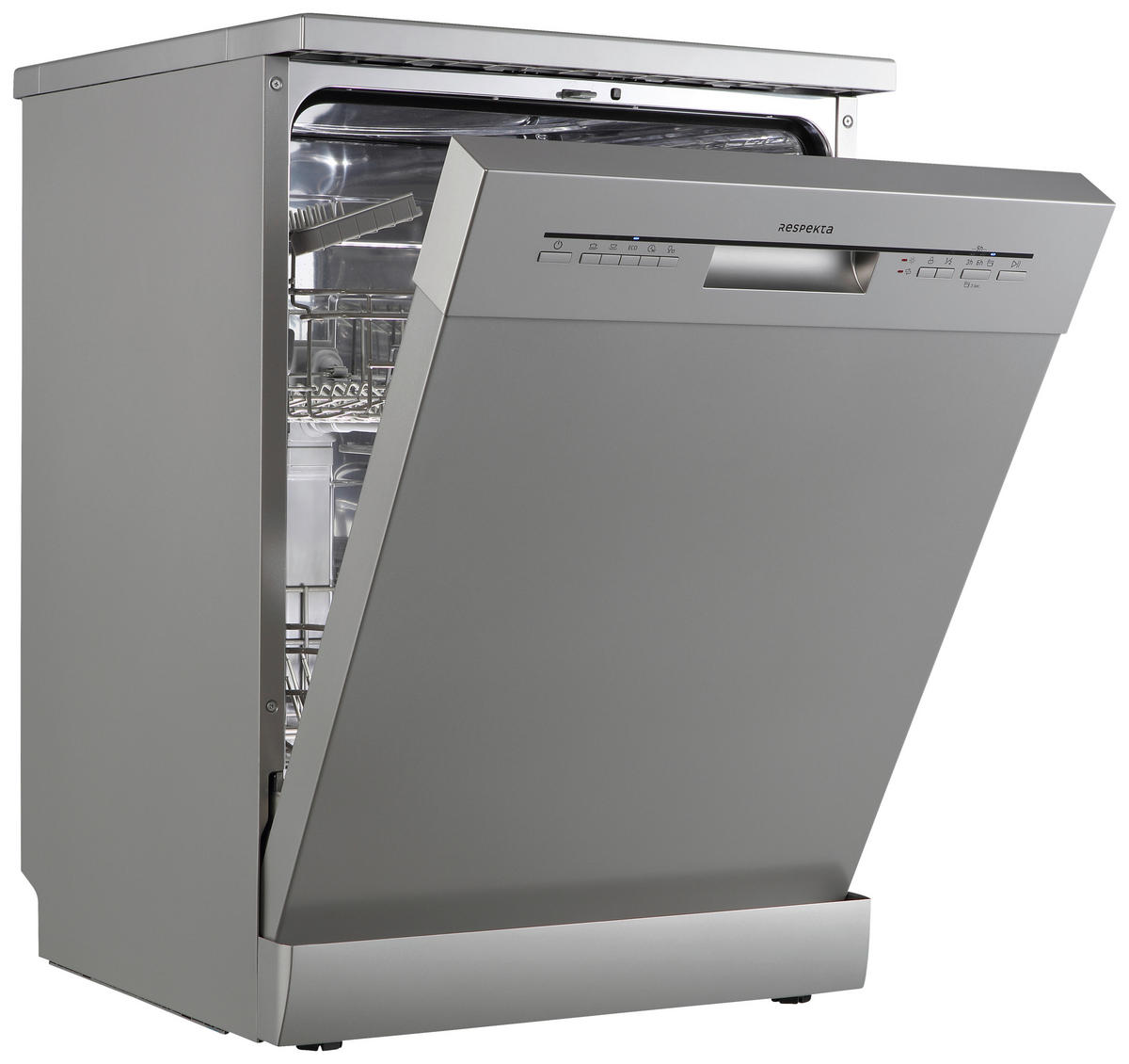 GESCHIRRSPÜLER GSPS60SI-12  - Silberfarben, Basics, Kunststoff/Metall (59,8/84,5/60cm) - Respekta