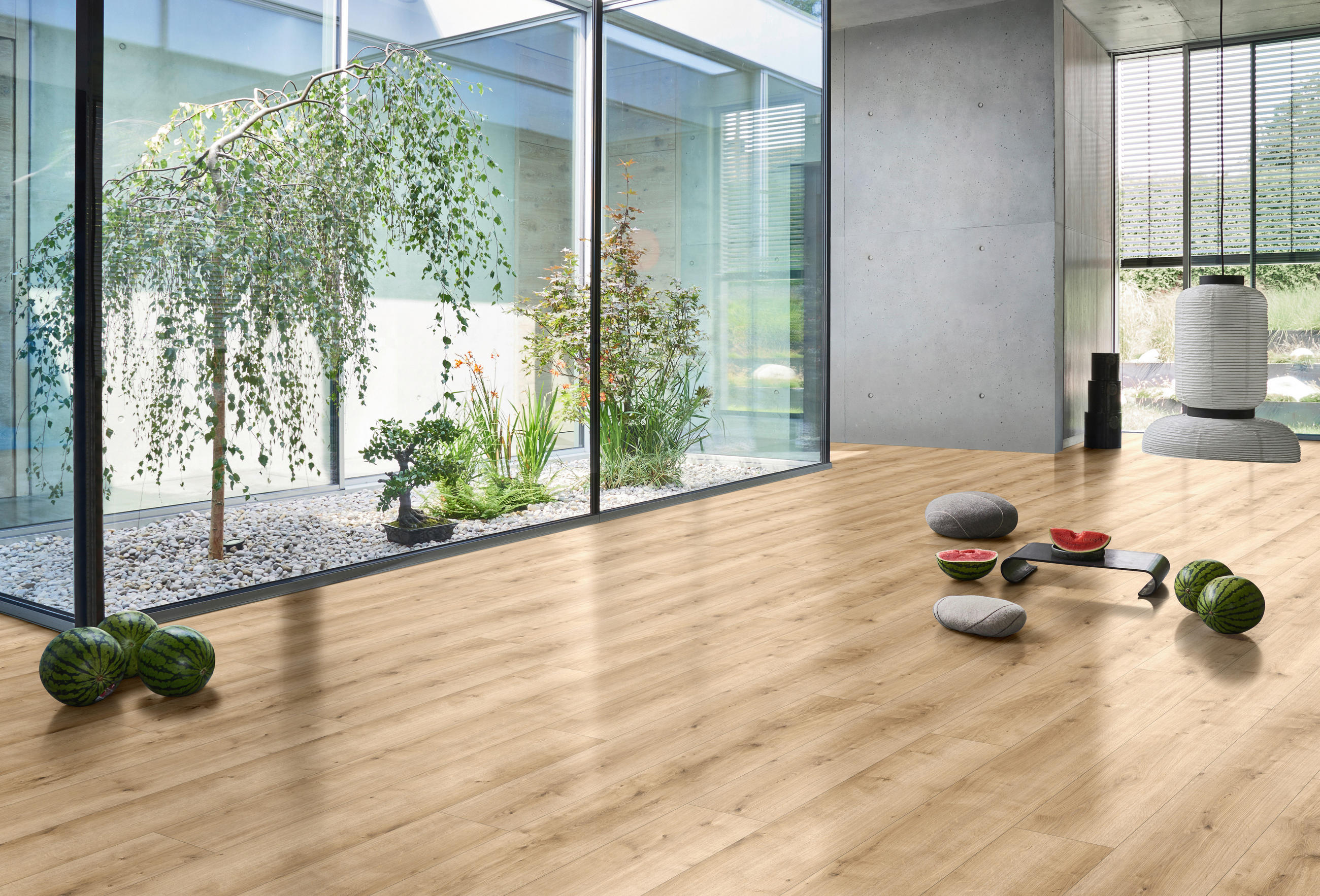 DESIGNBODEN Modular ONE  per  m² - Eichefarben, Design, Holz (220/23.5/0,8cm) - Parador