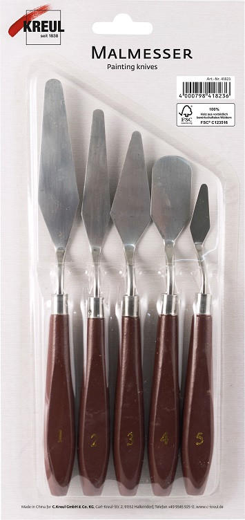 MALMESSERSET - Basics, Holz/Metall (13.5/28/12cm)