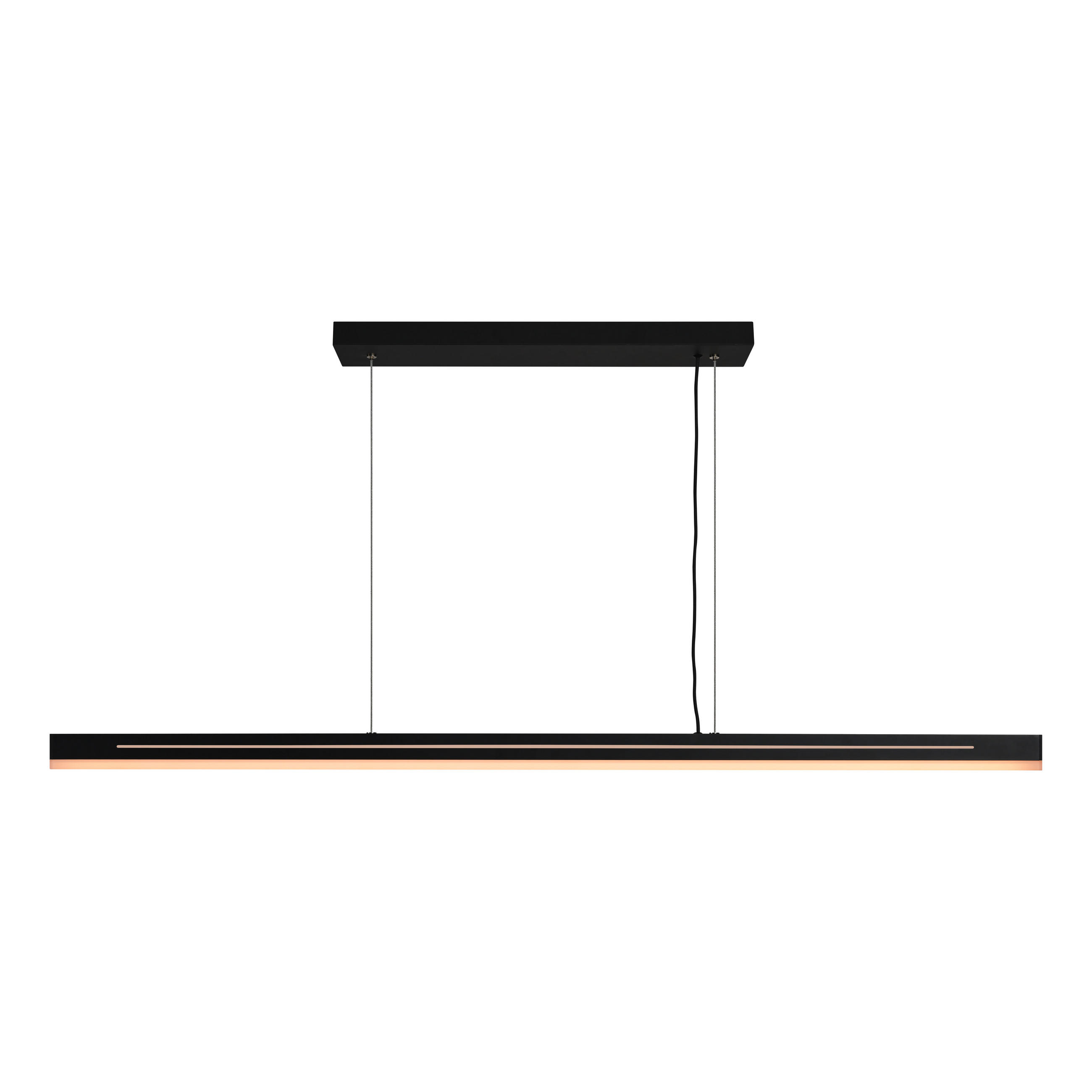 HÄNGELEUCHTE 115/3,2/4,2 cm  - Schwarz, Design, Metall (115/3,2/4,2cm) - Nordlux