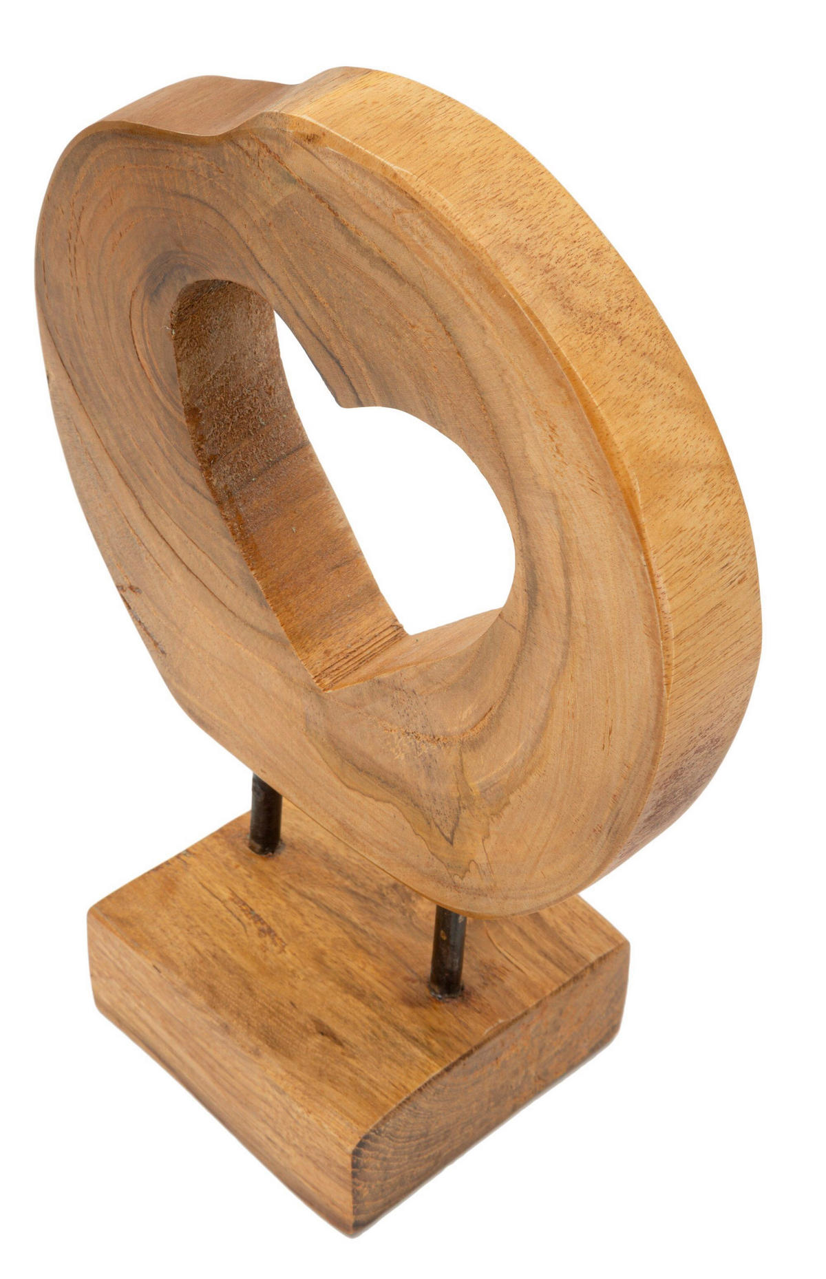 SKULPTUR - Braun, Basics, Holz (20/28/10cm)