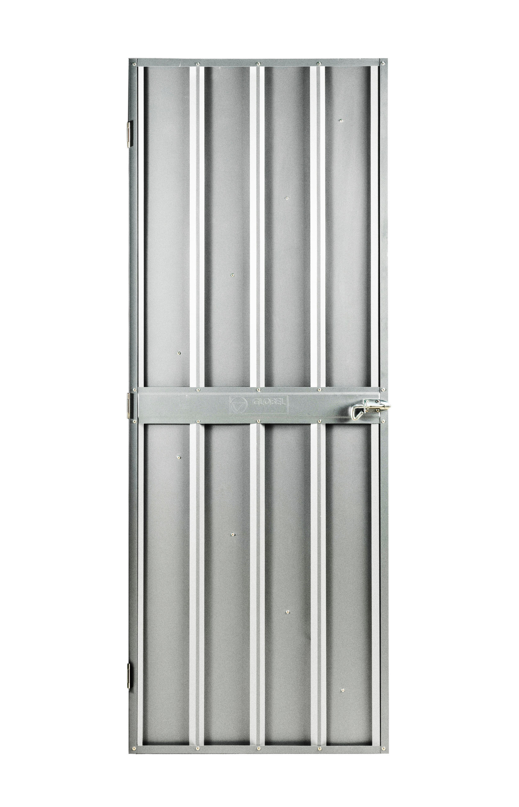 SCHWINGTÜR-KIT FÜR GEWÄCHSHAU - Silberfarben, Basics, Metall (67/172cm)
