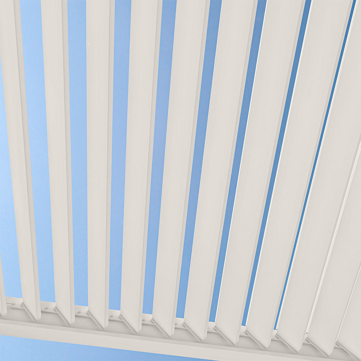 PERGOLA 720/255/360 cm   - Weiß, Basics, Metall (720/255/360cm) - WEIDE