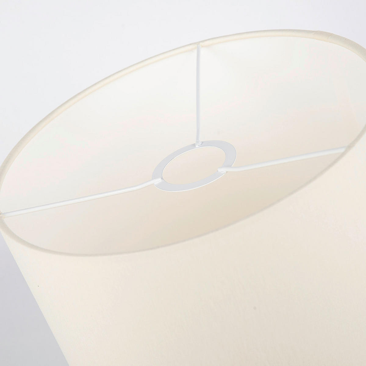 LEUCHTENSCHIRM Chintz 25/23 cm  - Creme, Basics, Textil/Metall (25/23cm)