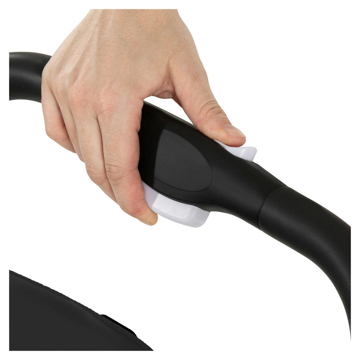 BUGGY Travel N Care  - Beige/Schwarz, Basics, Metall (86/50/104cm) - Hauck