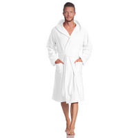 BADEMANTEL XS Unisex  - Weiß, Basics, Textil (XSnull) - Vossen