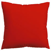 KISSENHÜLLE WOVEN SATIN 40/40 cm  - Dunkelrot, Basics, Textil (40/40cm) - Schlafgut