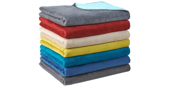 WOHNDECKE 150/200 cm  - Anthrazit/Silberfarben, Basics, Textil (150/200cm) - Novel