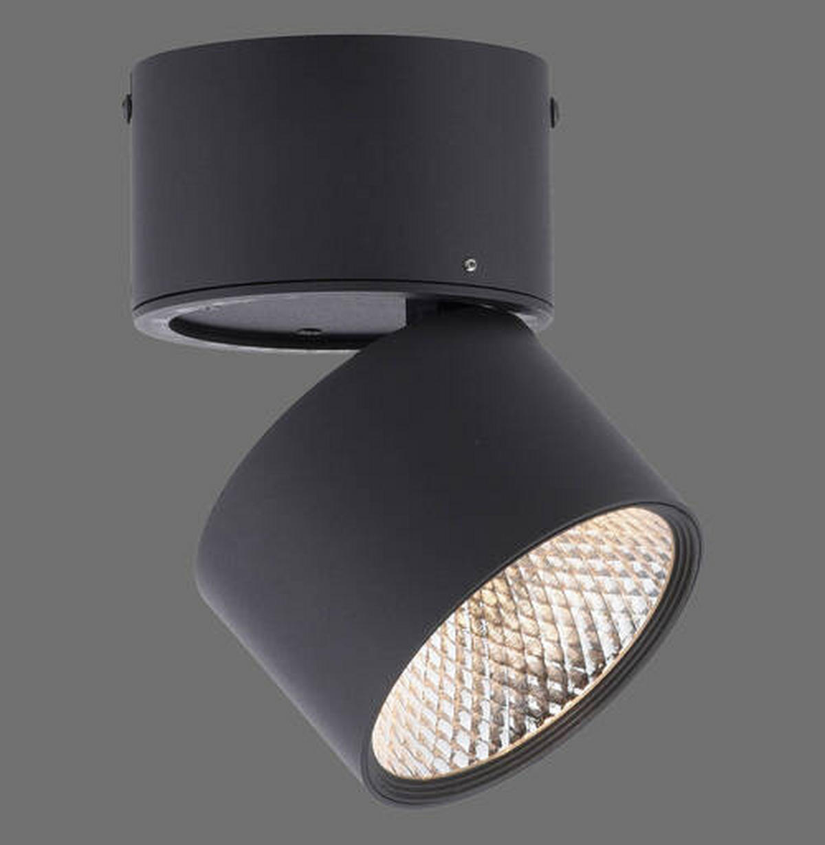 LED-DECKENLEUCHTE 15/15/16 cm   - Schwarz, Basics, Kunststoff/Metall (15/15/16cm) - Neuhaus PURE