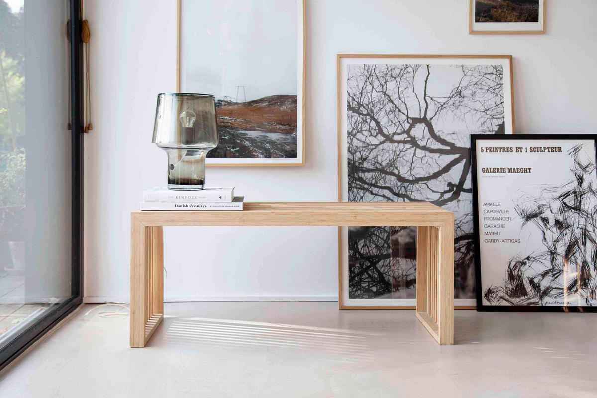 SITZBANK Holz Naturfarben  - Naturfarben, Konventionell, Holz (104/43/35cm) - MID.YOU