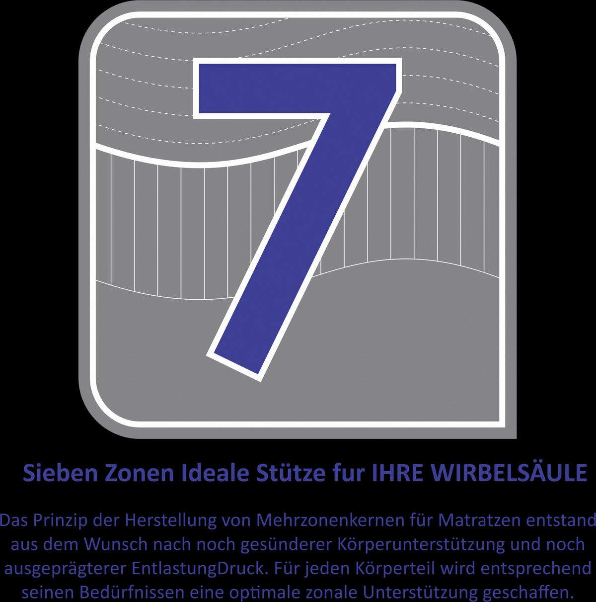 TASCHENFEDERKERNMATRATZE 90/200 cm Höhe ca. 21 cm 7 -Zonen - Weiß, Basics, Textil (90/200cm) - Boxxx