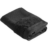 HANDTUCH BONITA Schwarz  - Schwarz, Natur, Textil (50/100cm) - Bio:Vio