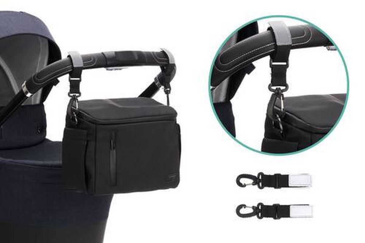BUGGY-ORGANIZER - Schwarz, Basics, Textil (28/17/12cm) - Jimmylee
