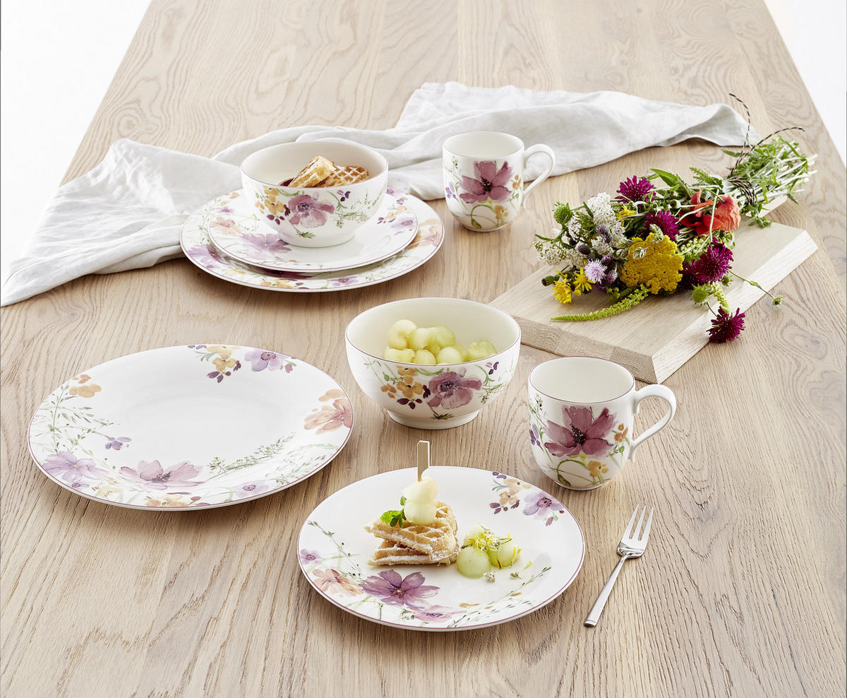 KOMBINOVANÝ SERVIS 8-dielne, porcelán keramika  - viacfarebná, Konventionell, keramika (35/20/33cm) - Villeroy & Boch