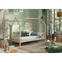HAUSBETT Rollrost 90/200 cm  - Naturfarben/Kieferfarben, Natur, Holz (90/200cm) - MID.YOU