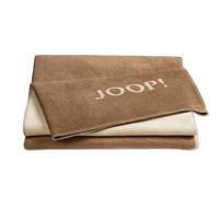 DOMÁCÍ DEKA, bavlna, 150/200 cm - fango/přírodní barvy, Basics, textil (150/200cm) - Joop!