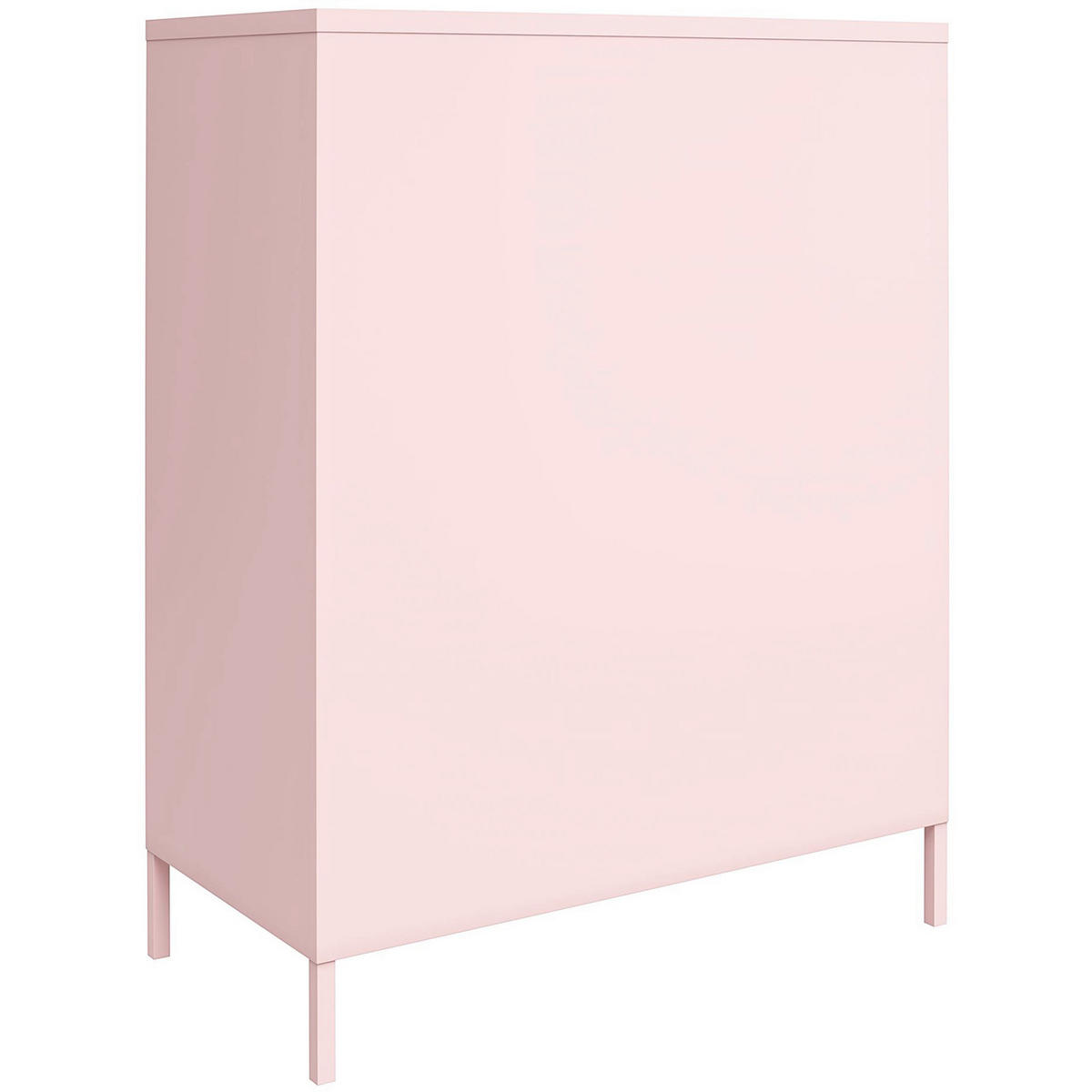 HIGHBOARD Cache  in 80/101/40 cm  - Rosa, Design, Metall (80/101/40cm) - MID.YOU