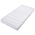 KOMFORTSCHAUMMATRATZE 90/200 cm Höhe ca. 18 cm  - Weiß, Basics, Textil (90/200cm) - Xora