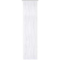 PANELNA ZAVESA    60/255 cm  - bela, Konvencionalno, tekstil (60/255cm) - Novel