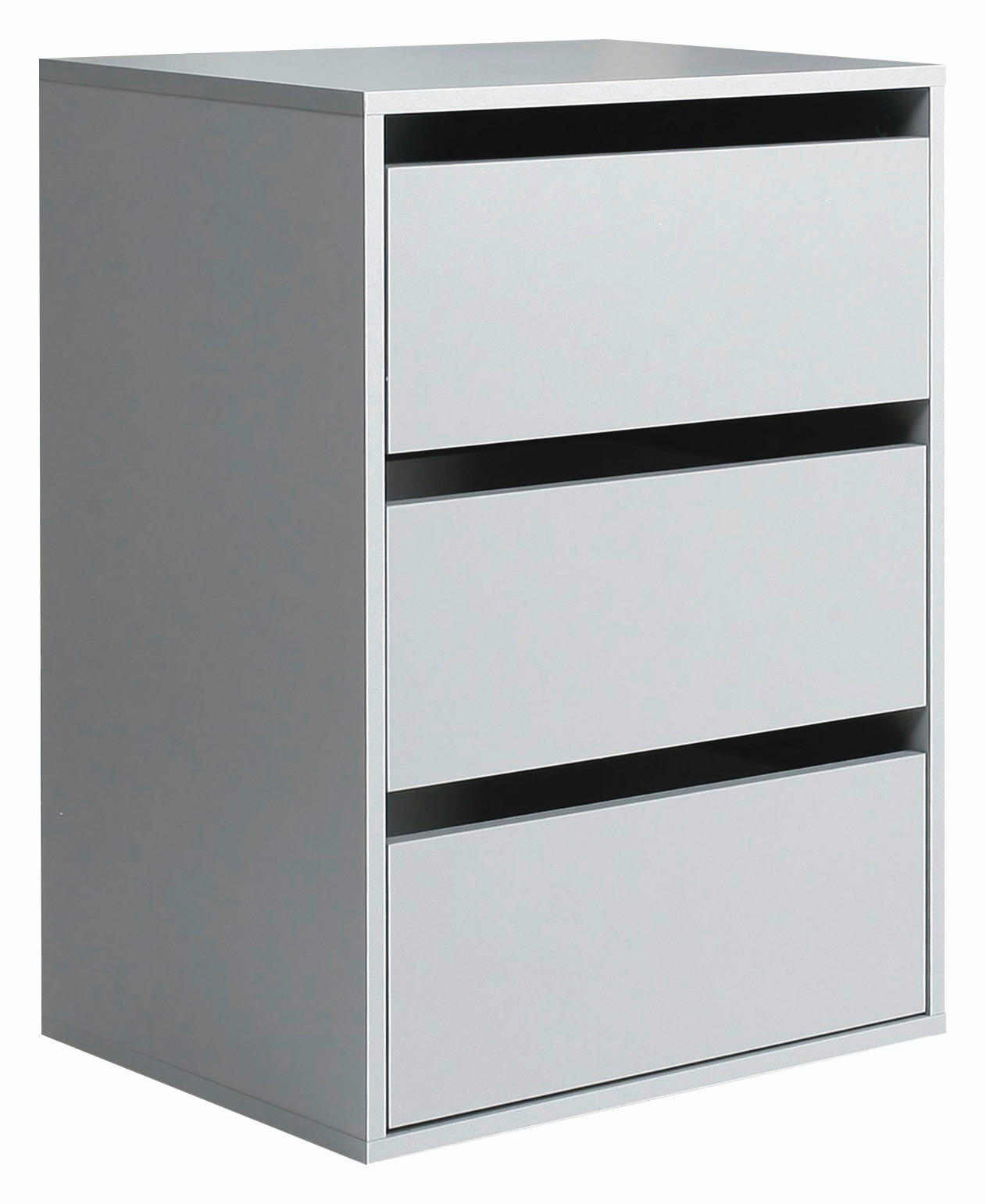 SCHUBKASTENEINSATZ  - Grau, Design, Holzwerkstoff (51/70,6/39,6cm) - Carryhome