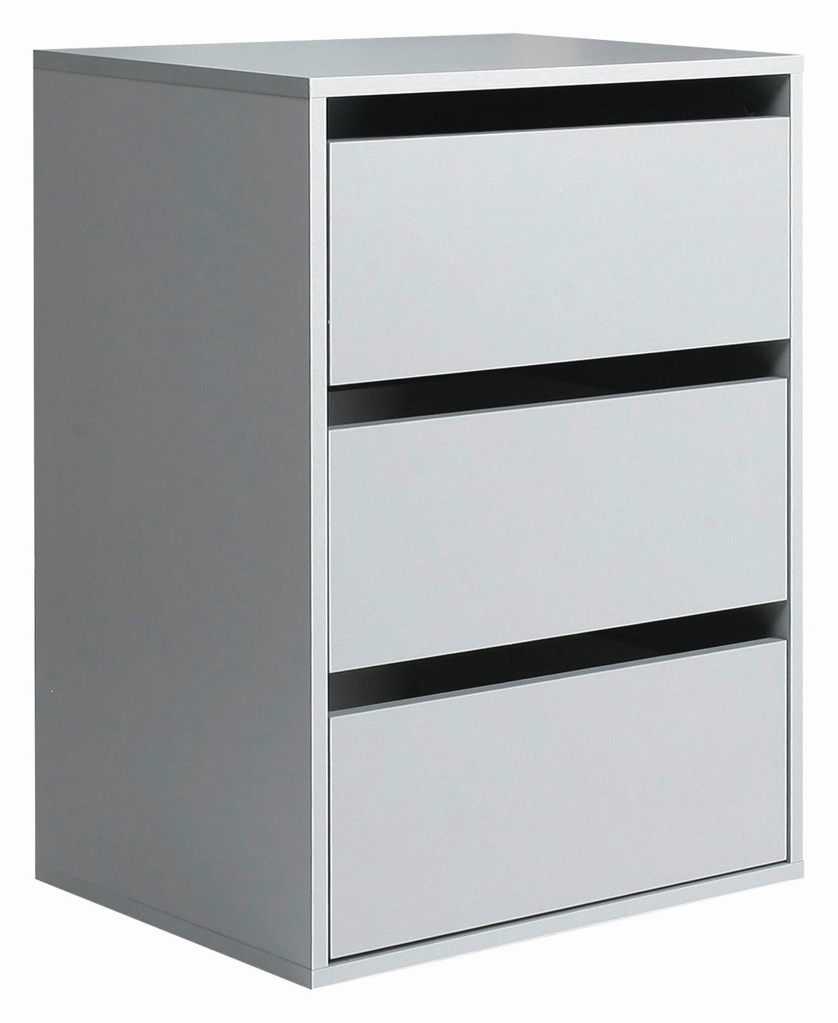 SCHUBKASTENEINSATZ  - Grau, Design, Holzwerkstoff (51/70,6/39,6cm) - Carryhome