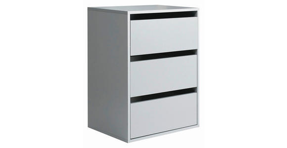 SCHUBKASTENEINSATZ  - Grau, Design, Holzwerkstoff (51/70,6/39,6cm) - Carryhome