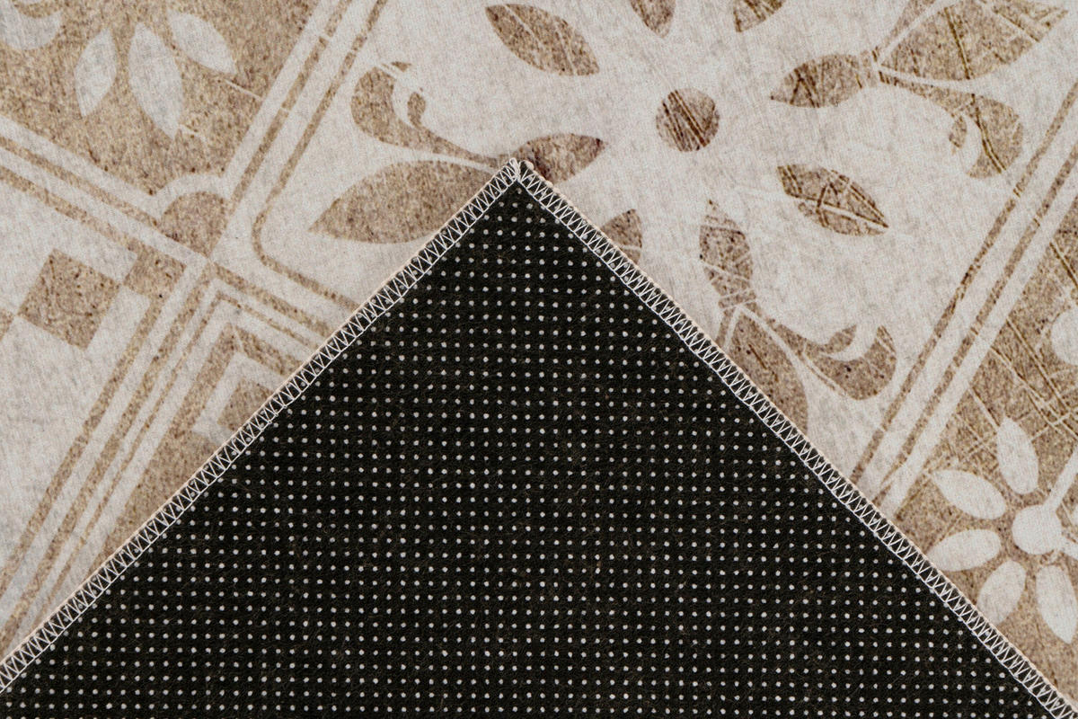 FLACHWEBETEPPICH 60/180 cm Beige rechteckig  - Beige, Basics, Textil (60/180cm) - Kayoom