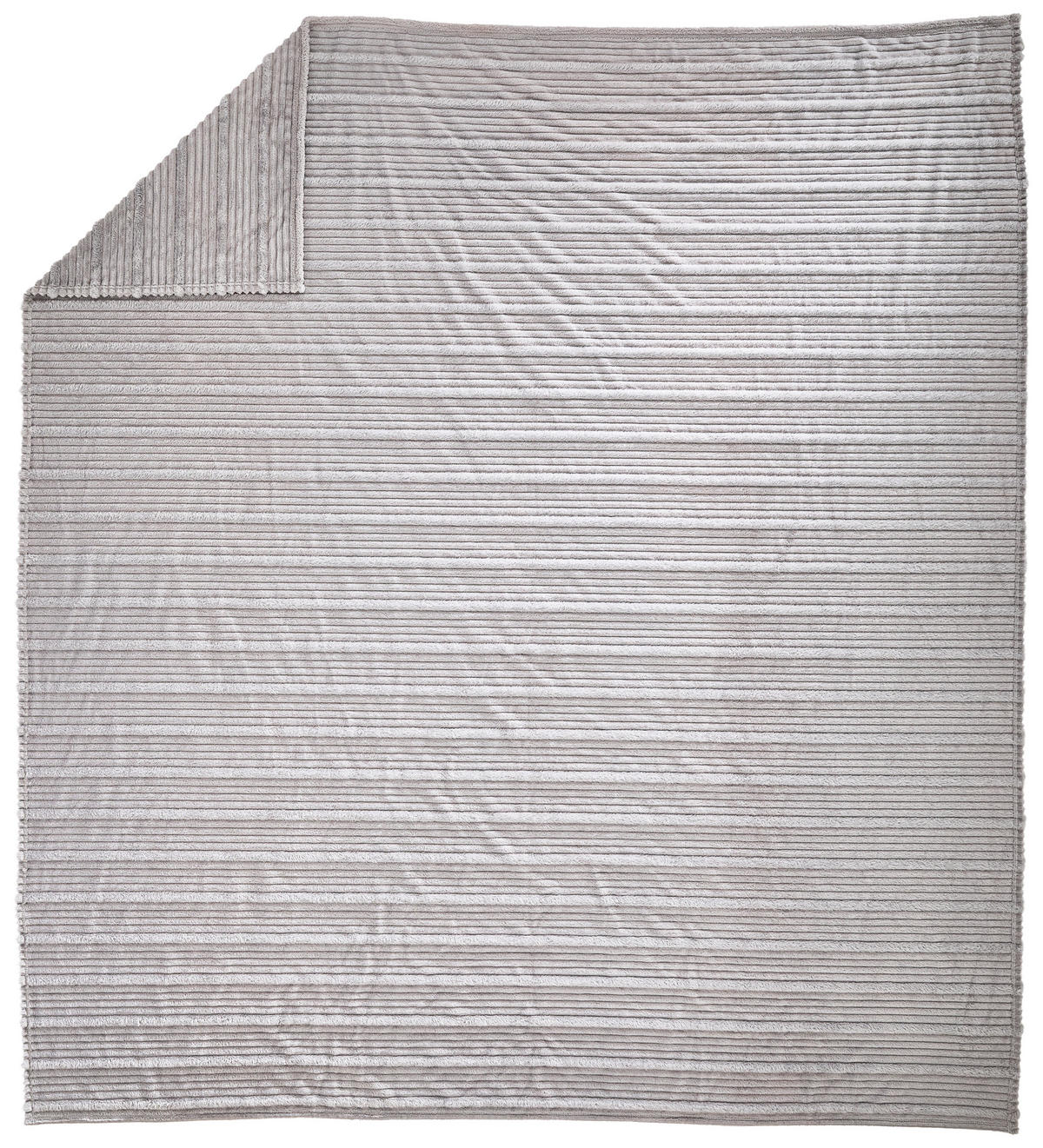 WOHNDECKE OSLO 220/240 cm  - Grau, Textil (220/240cm) - Novel
