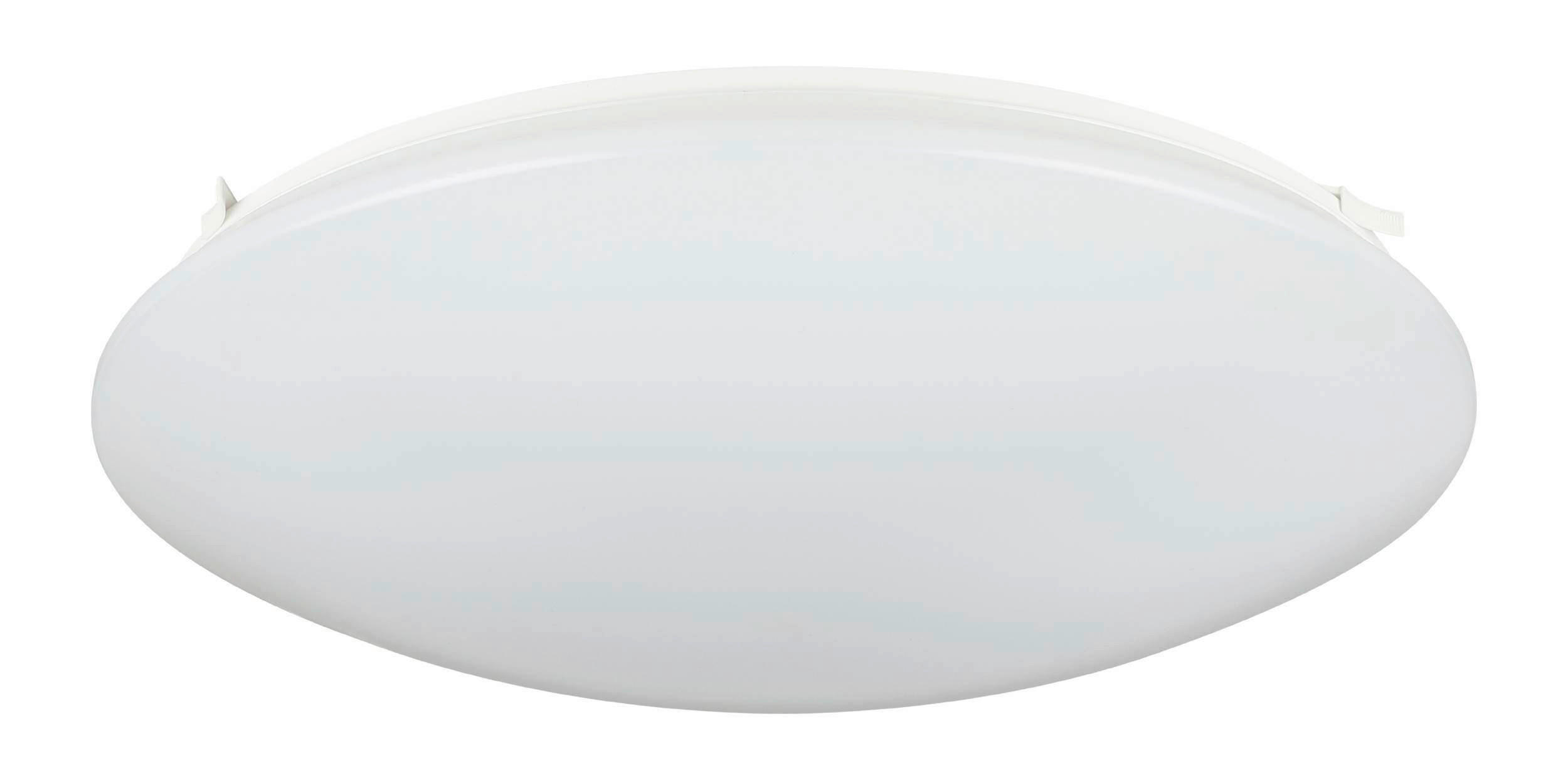 DECKENLEUCHTE 38/9,5 cm   - Weiß, Basics, Kunststoff/Metall (38/9,5cm) - Eglo