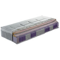 BOXSPRINGMATRATZE - Weiss/Grau, Basics, Textil (120/200cm) - Novel