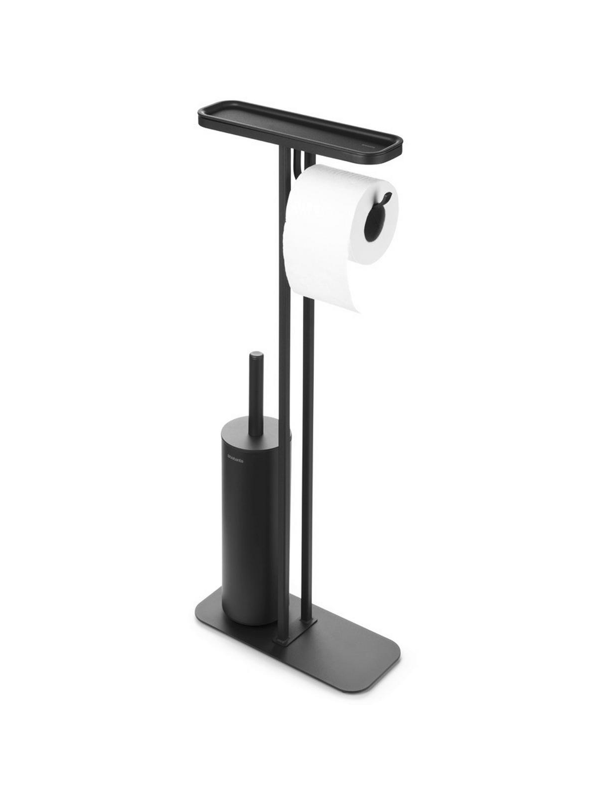 WC-ŠČETKA - siva, Basics, kovina/umetna masa (29/75.2/12.5cm) - Brabantia