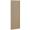 AKUSTIKPANEEL Nachbildung 4 Stück  - Beige, Design, Holzwerkstoff/Kunststoff (41/120cm) - Livetastic