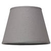 LAMPSKÄRM 13/20/14,5 cm   - grå, Lifestyle, metall/textil (13/20/14,5cm) - Best Price