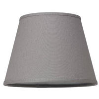 LAMPSKÄRM 13/20/14,5 cm   - grå, Lifestyle, metall/textil (13/20/14,5cm) - Best Price