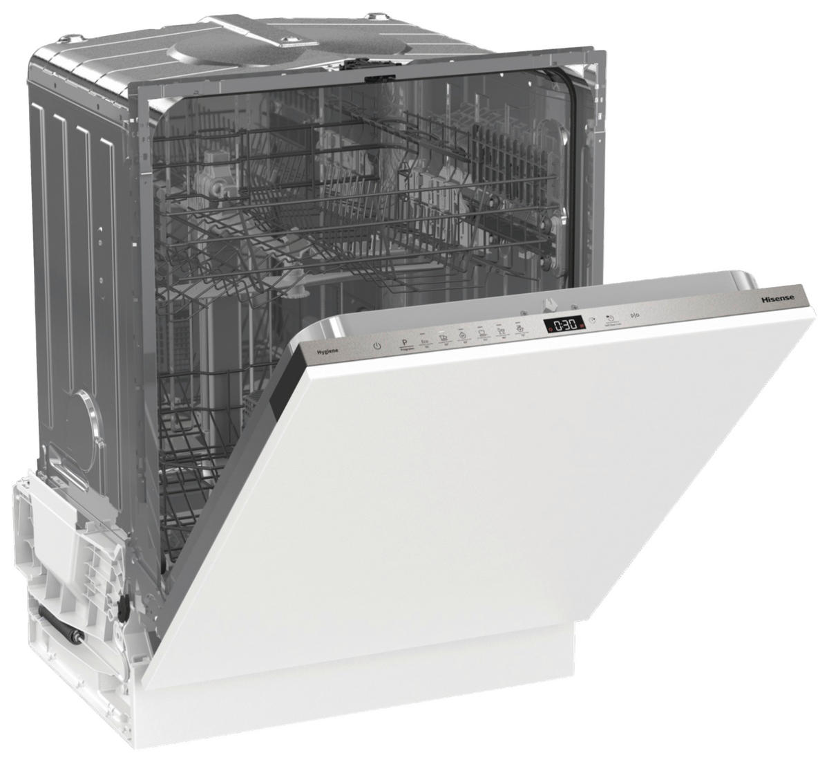 GESCHIRRSPÜLER HV642E90  - Edelstahlfarben, Basics, Metall (59,8/81,6/55,5cm) - Hisense