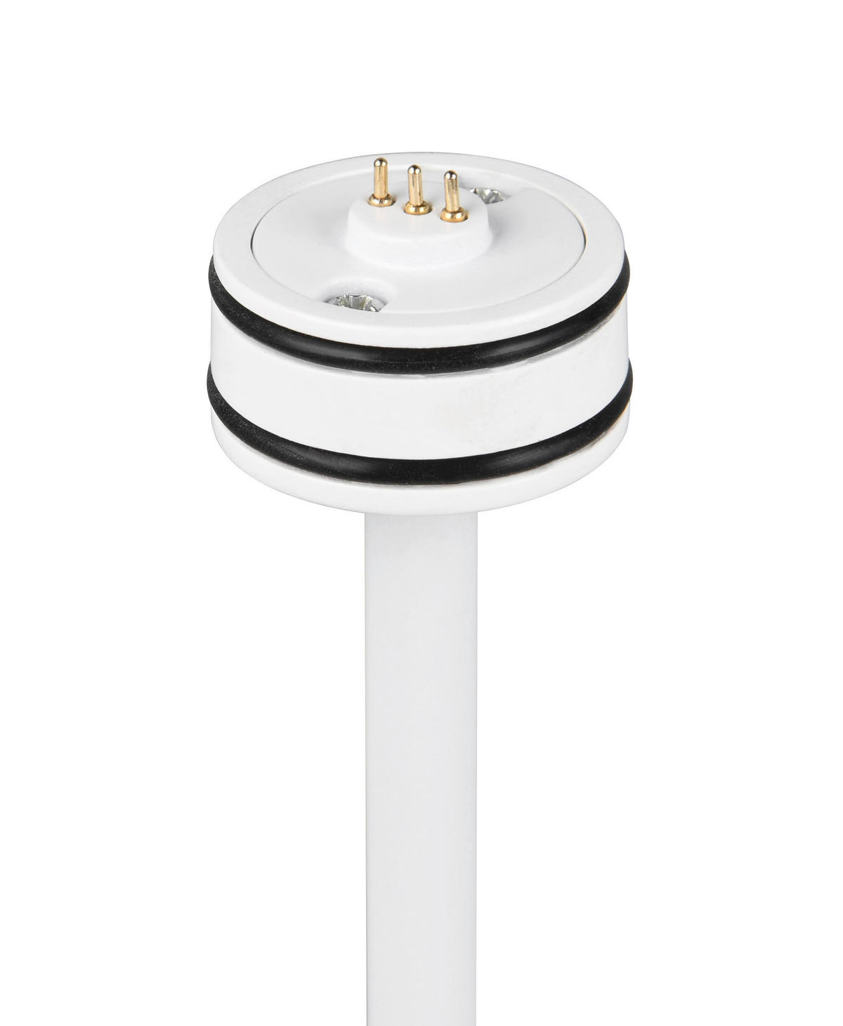 STOLNÍ LAMPA NA BATERIE 13,5/39,1 cm - bílá, Konvenční, kov (13,5/39,1cm)