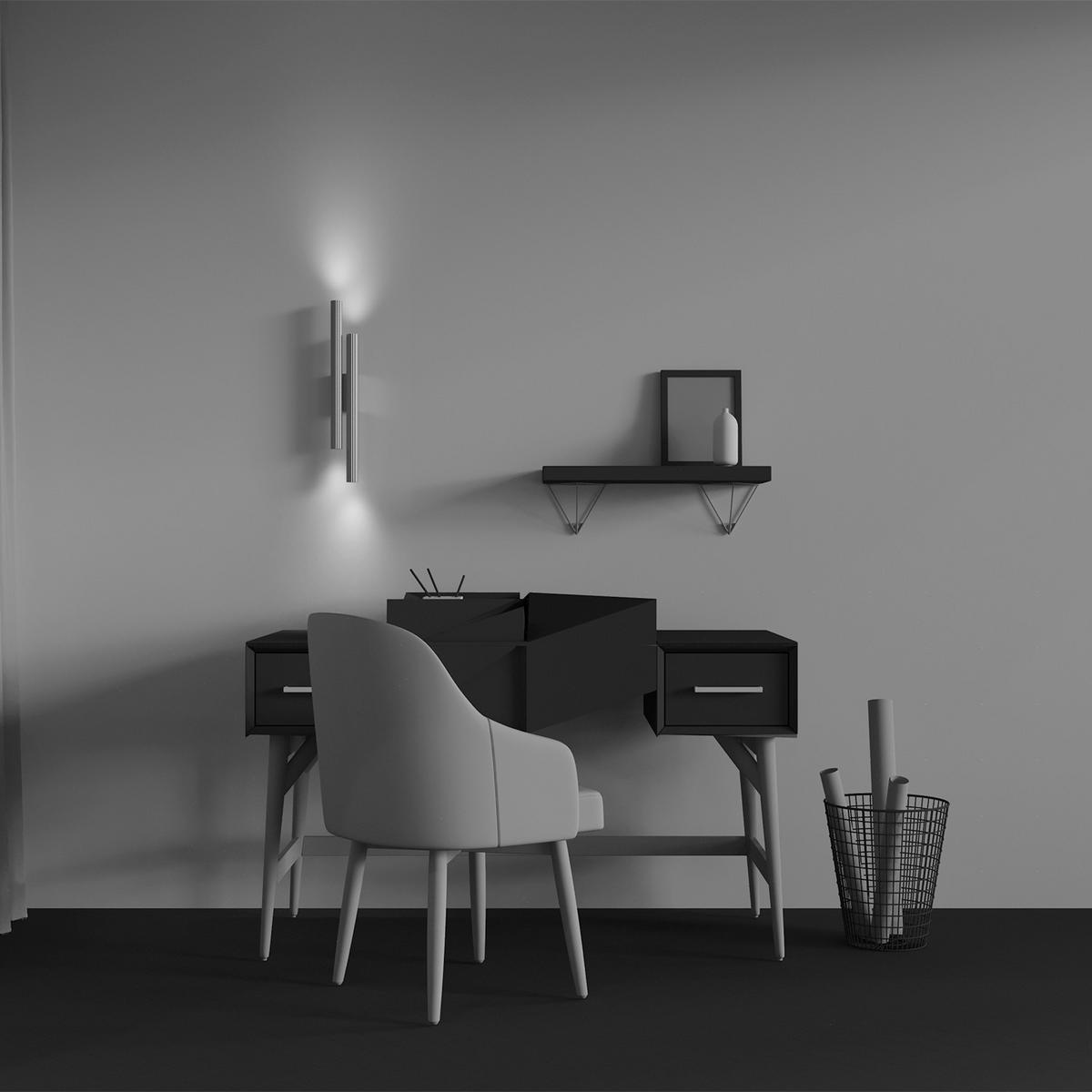 WANDLEUCHTE Calipso 3.2/49 cm  - Messingfarben, Design, Metall (3.2/49cm) - MAYTONI