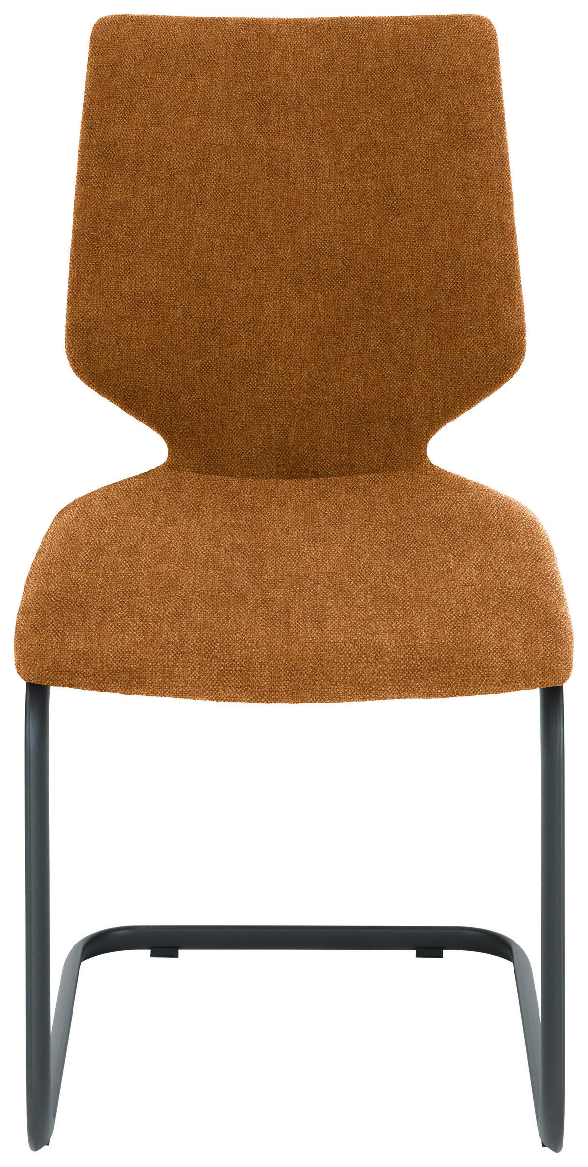 SCHWINGSTUHL Stahl Struktur  - Cognac/Anthrazit, Design, Textil/Metall (50/91/61cm) - Venjakob