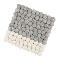 TOPFUNTERSETZER Textil Grau  - Grau, Basics, Textil (21/21cm) - Cilio