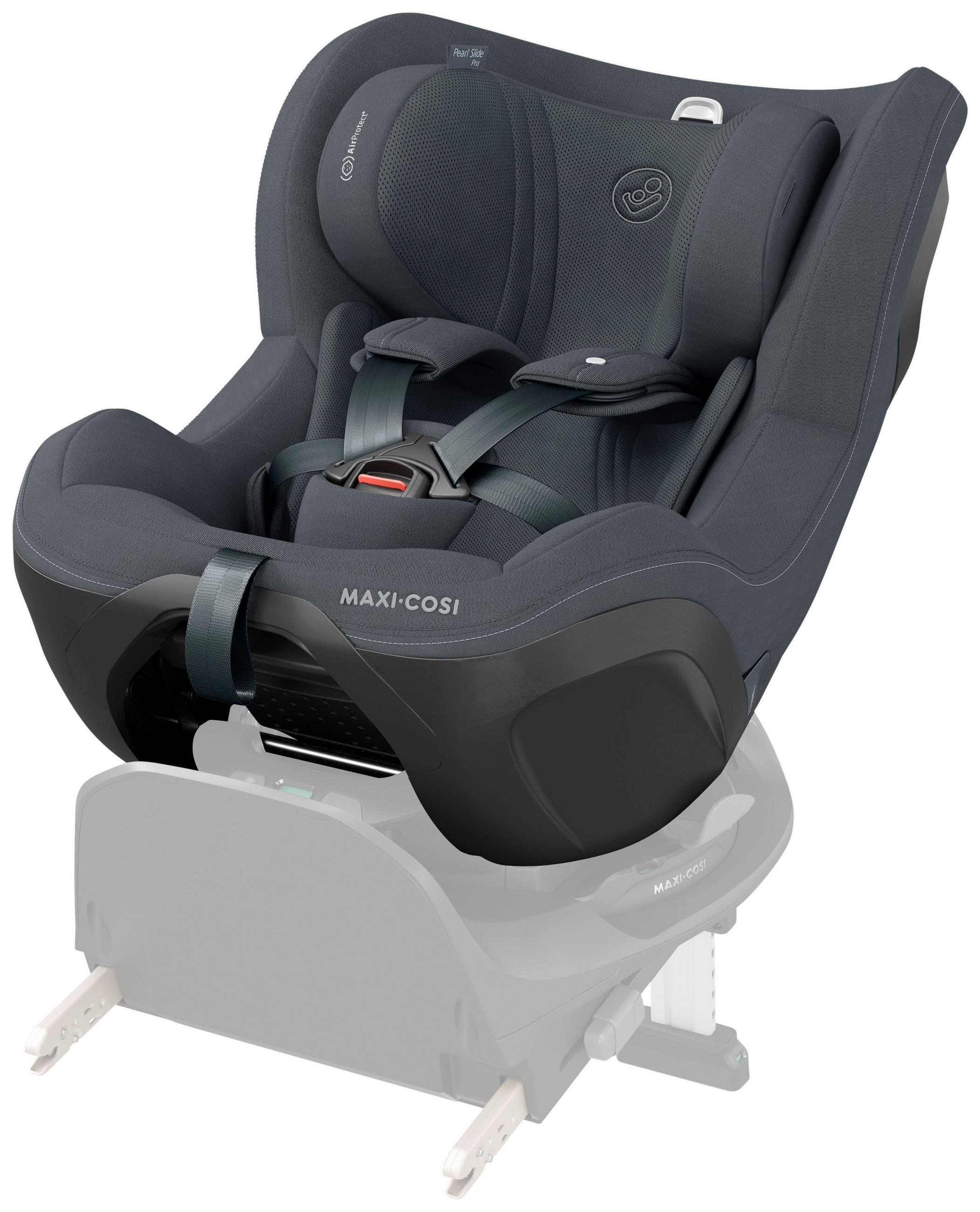 REBOARDER-KINDERSITZ Pearl Slide Pro  - Graphitfarben/Braun, Basics, Kunststoff/Textil (44/70,1/65,6cm) - Maxi-Cosi