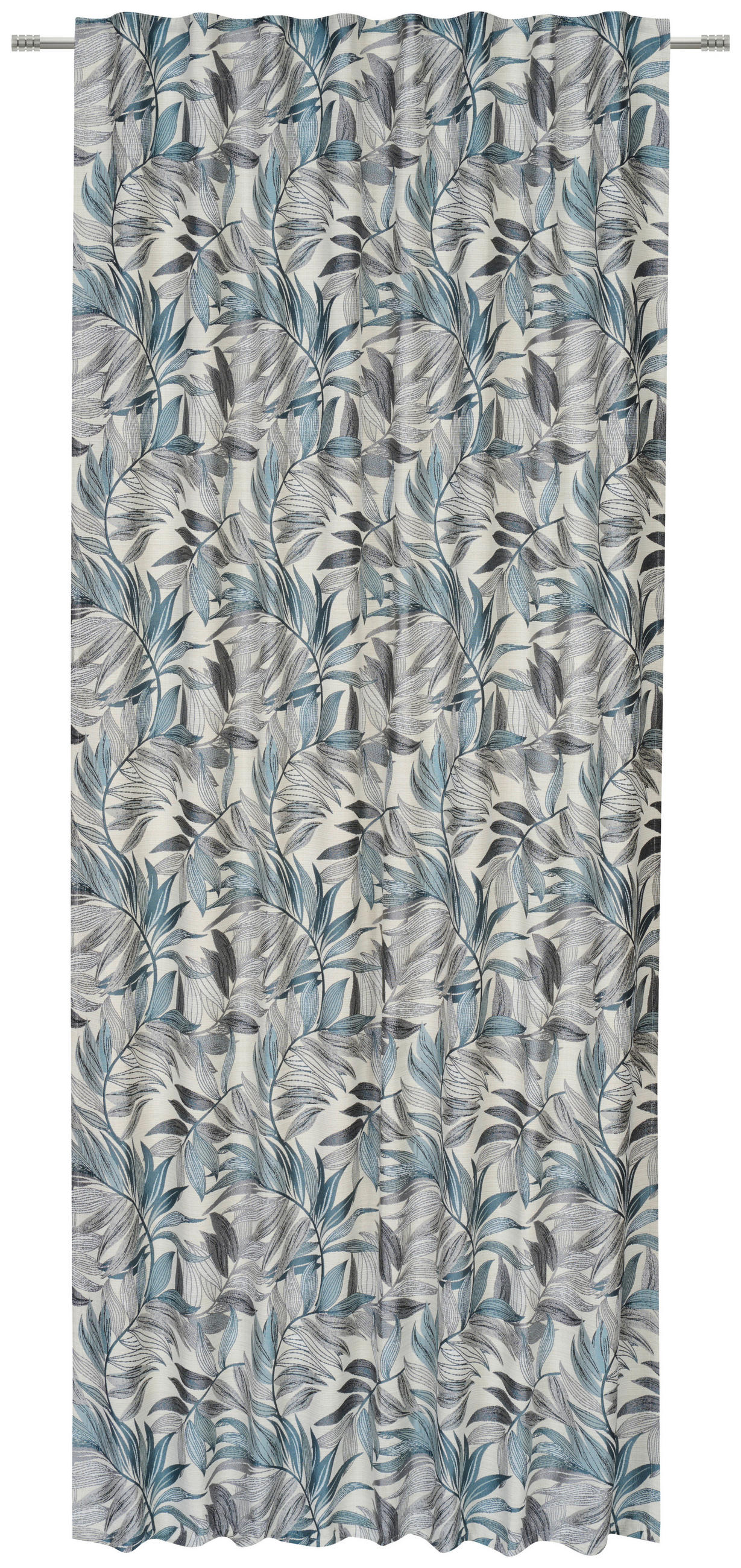 HOTOVÝ ZÁVES, nepriehľadné, 135/245 cm - svetlomodrá, Trend, textil (135/245cm) - Esposa