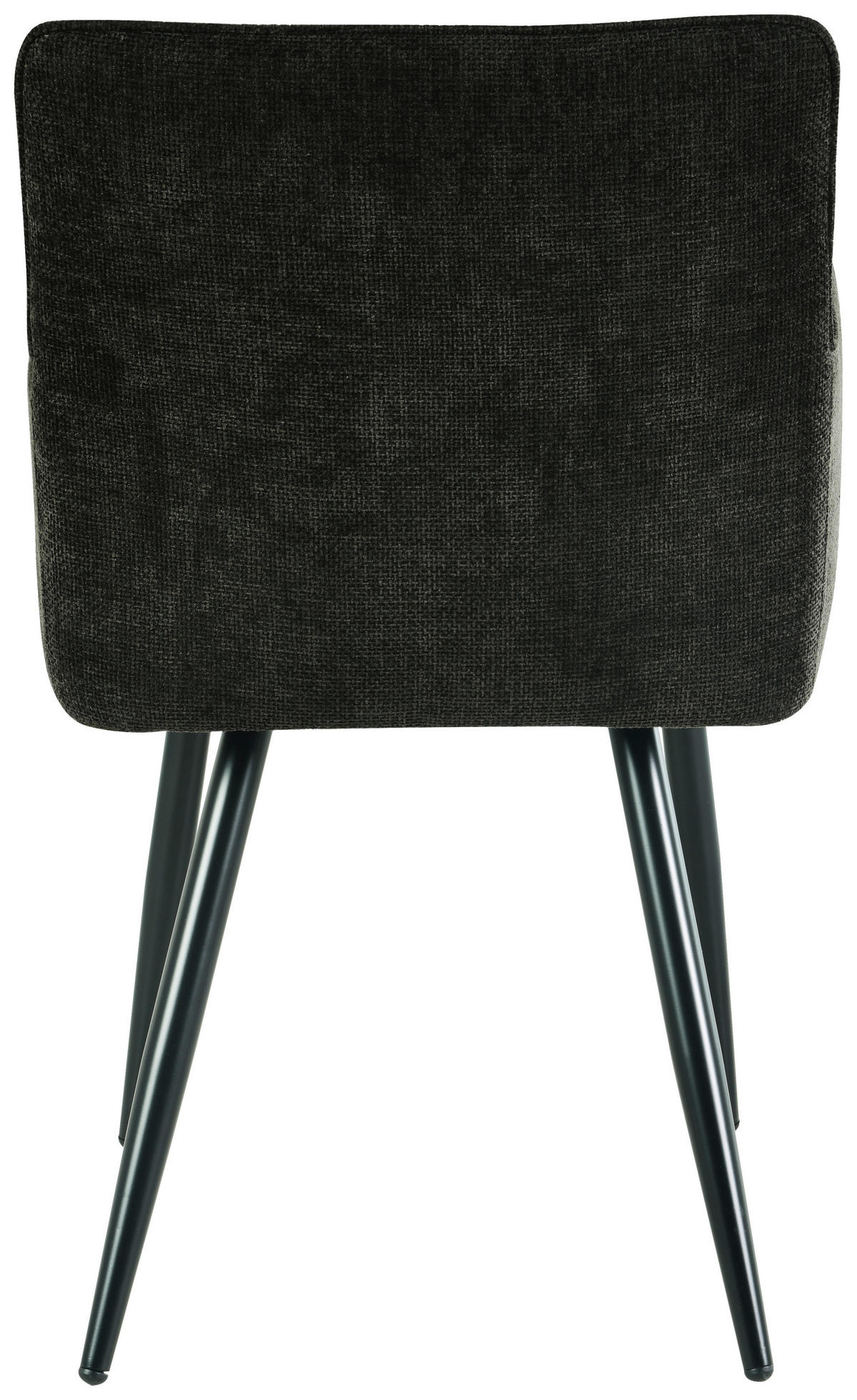 ŽIDLE S PODRUČKAMI, železo, vzhled lnu, černá - černá, Lifestyle, kov/dřevo (54/82/60cm) - MID.YOU