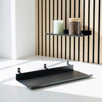 AKUSTIKPANEEL  - Schwarz, Basics, Metall (28/13,5/1,6cm)