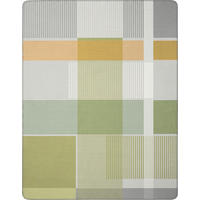 DEKA, bavlna, 150/200 cm - svetlosivá/svetlozelená, Design, textil/plast (150/200cm) - Bielefelder Werkst.