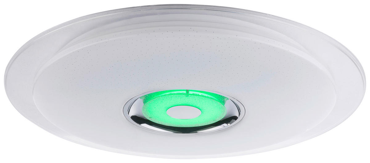 LED-DECKENLEUCHTE  Smart 60/6,1 cm   - Klar/Opal, Basics, Kunststoff/Metall (60/6,1cm) - Novel