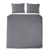 BETTWÄSCHE Seersucker 200/200 cm  - Dunkelgrau, Design, Textil (200/200cm) - Florella