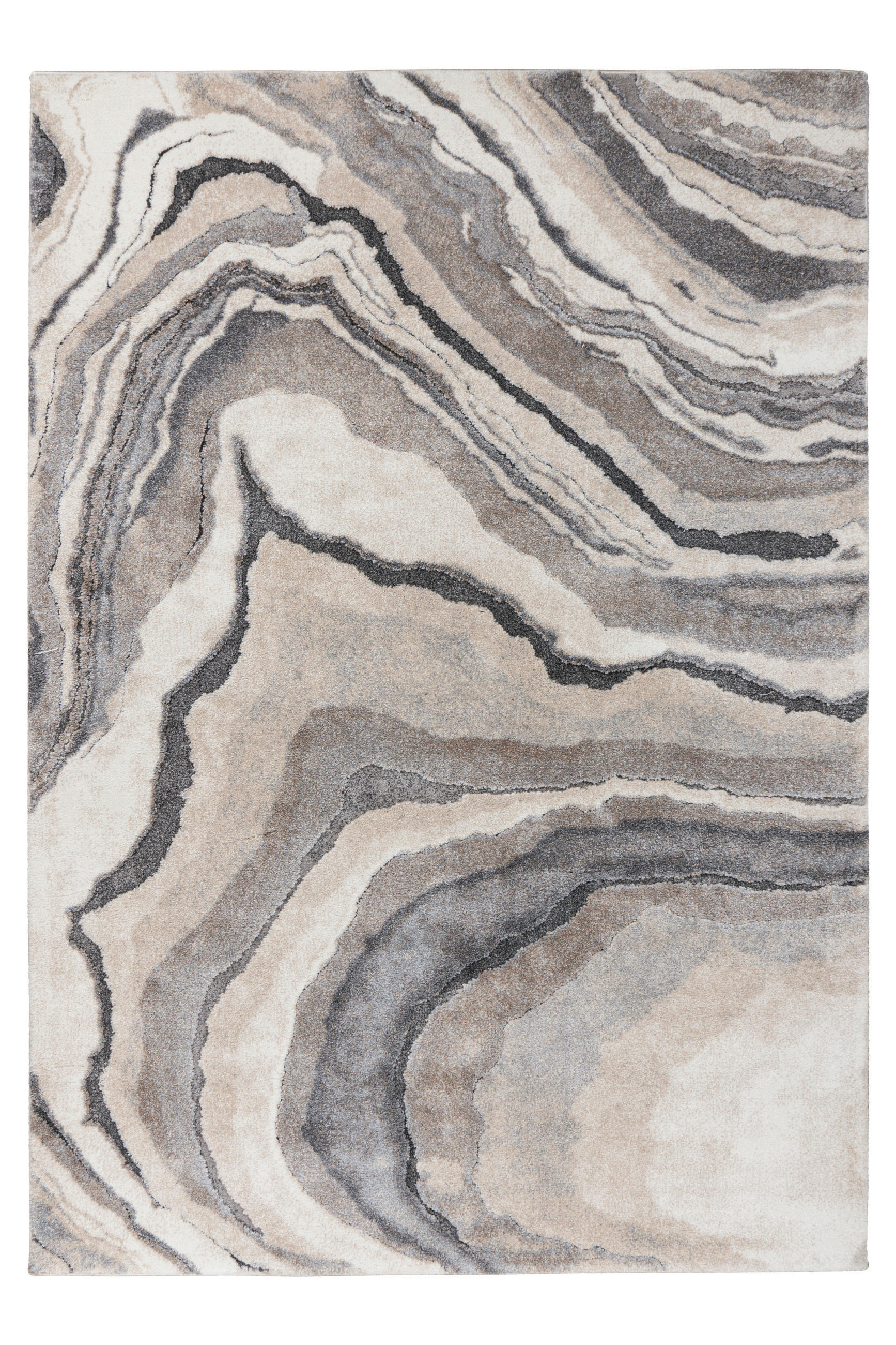 Obsession Läufer Grau, Creme 80x300 cm