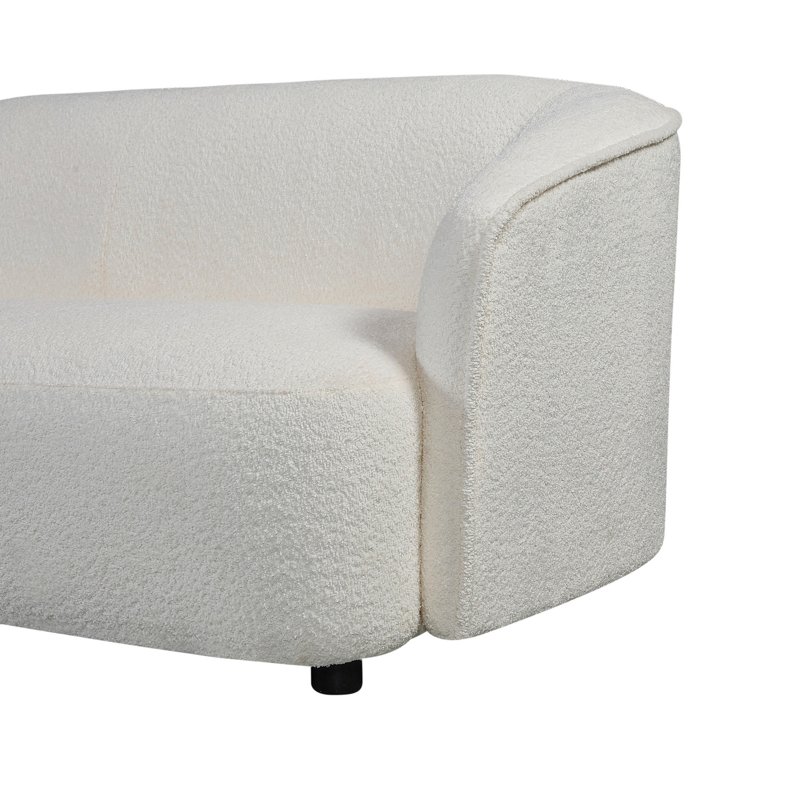 Thumbnail - Mid.you 3-Sitzer-Sofa, Creme, Textil, 197x69x92 cm, Wohnzimmer, Sofas & Couches, Sofas, 3-Sitzer Sofas